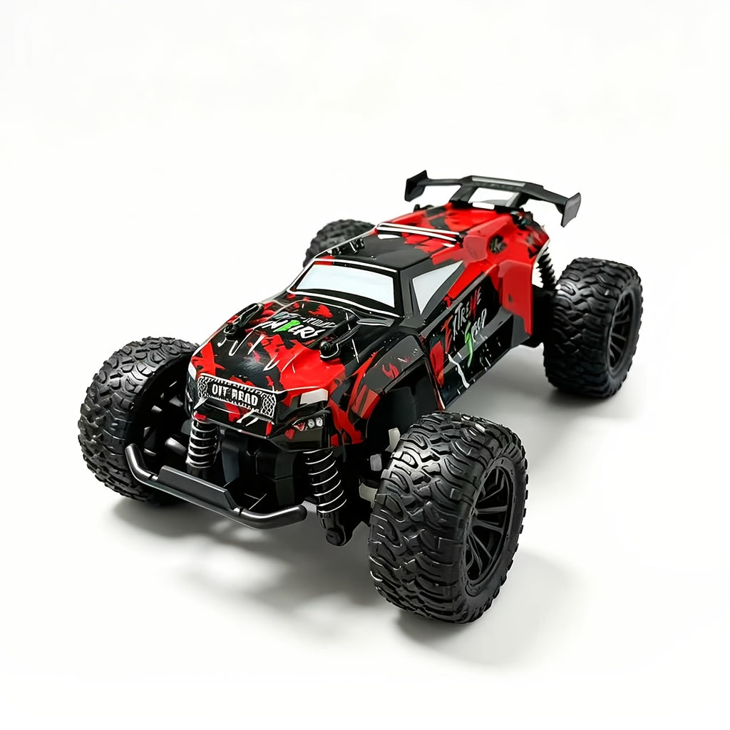 RC Off-Road Car 1:18 Scale 4WD, Interchangeable Shell High-Speed Remote Control Truck with Shock Absorbers 2.4G, Outdoor Climbing Drift Toy, Birthday Gift for Boys Kids