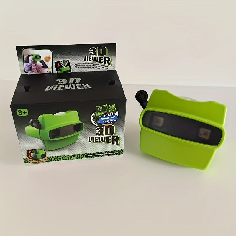 Kids 3D Slide Viewer Toy with Slides – Educational Viewing Machine Space Ocean Animals Dinosaurs Themes for Toddlers & Children Ages 3+