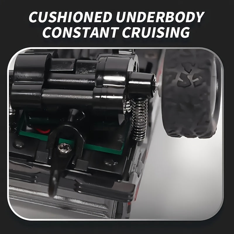 RC Monster Truck with Trailer App Controlled Alloy Die-Cast 3-Speed Heavy-Duty Suspension Underbody LED Lights USB Rechargeable Indoor Outdoor Kids Gift
