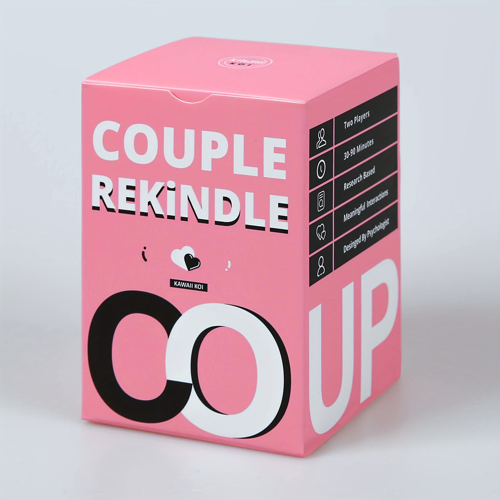 Couples Conversation Starter Card Game 165 Cards Date Night Reconnect Strengthen Bond Romantic Tabletop Game Valentine's Day Wedding Anniversary Gift