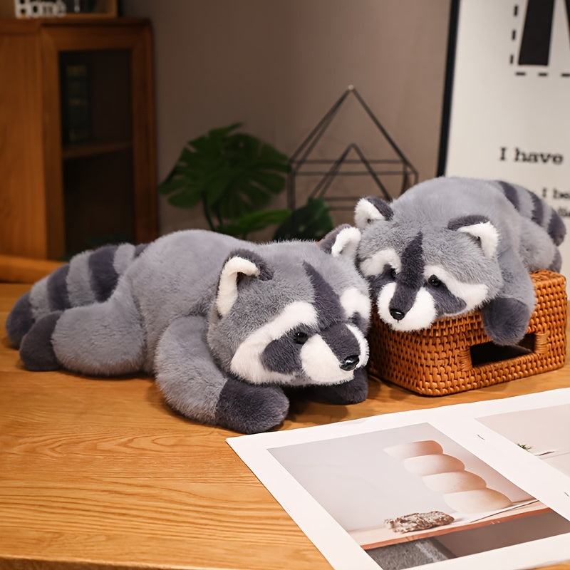 12 Inch Plush Stuffed Animal Set Raccoon Fox Panda Soft Cute Plush Toy Doll Gift for Kids Boys Girls Birthday Christmas Holiday