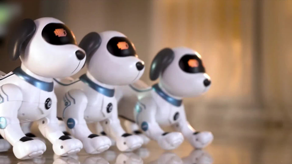 RC Robot Dog for Kids Interactive Remote Control Smart Dog Toy that Sings Dances & Programs Stunt Robo Dog – Birthday Christmas New Year Gift for Children Ages 3-8