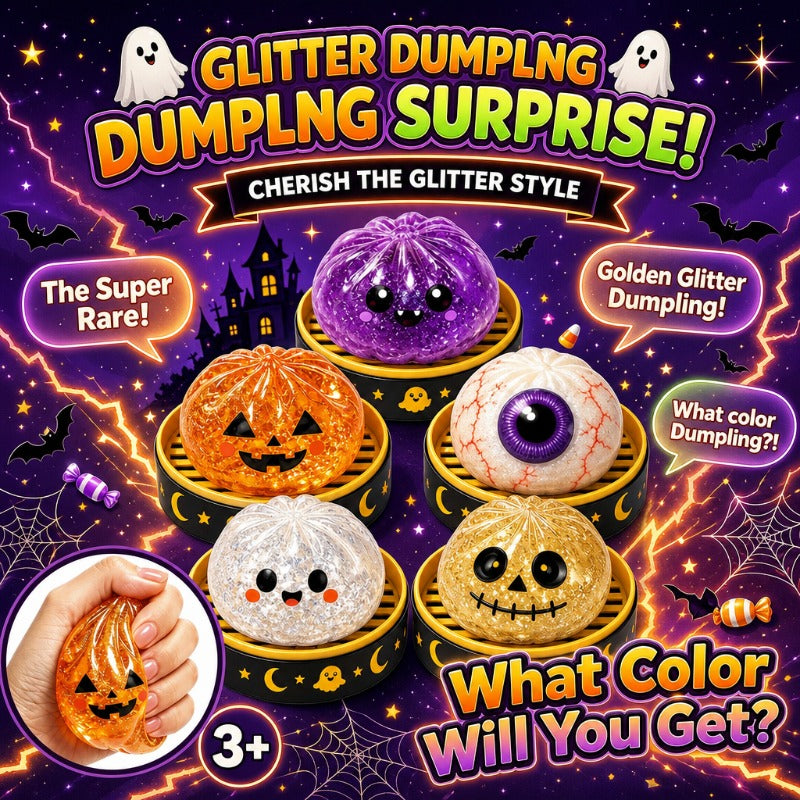 Halloween Squishy Slow Rise Toy Set 10pcs – Spooky Themed Buns & Steamer Bases Sensory Squeeze Toys – Bulk Halloween Party Favors for Goodie Bags, Classroom & Office