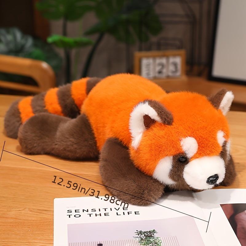 12 Inch Plush Stuffed Animal Set Raccoon Fox Panda Soft Cute Plush Toy Doll Gift for Kids Boys Girls Birthday Christmas Holiday