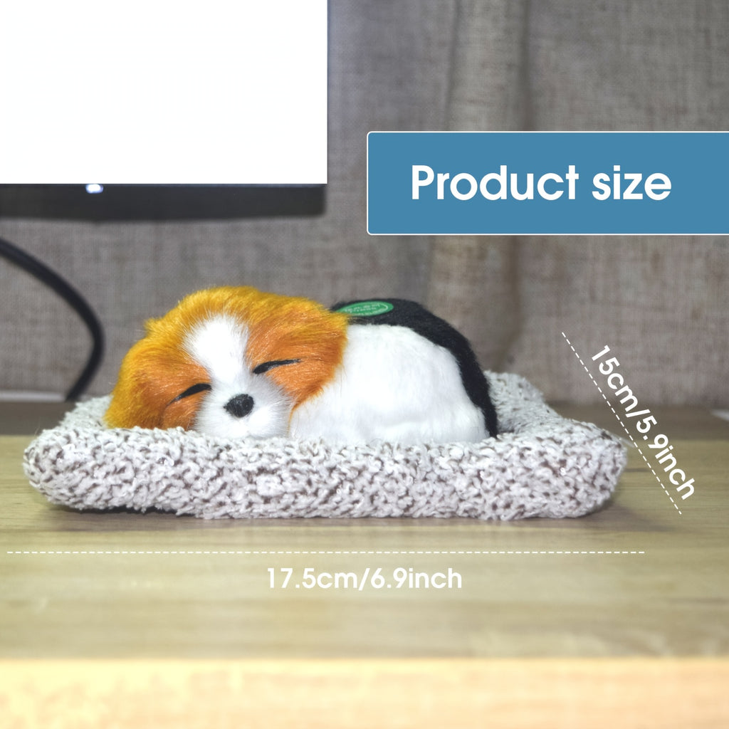 Interactive Barking Puppy Toy That Barks When You Press It - Electronic Plush Dog Toy for Kids Toddlers, Realistic Sound Stuffed Animal Gift for Girls Boys Birthday Christmas Holiday