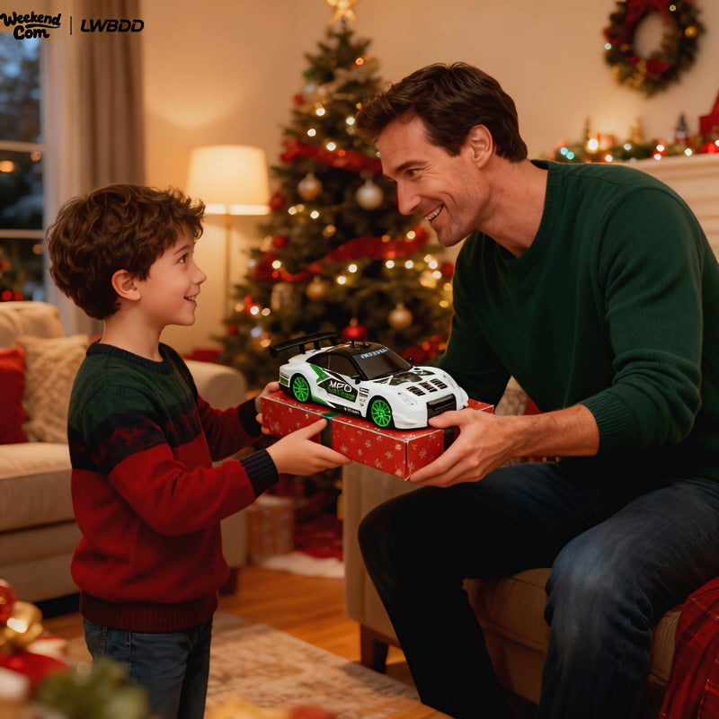 RC Drift Car 1:24 Scale 4WD High-Speed Remote Control Drifting Race Car Toy, Birthday Christmas Gift for Boys Girls Adults Kids
