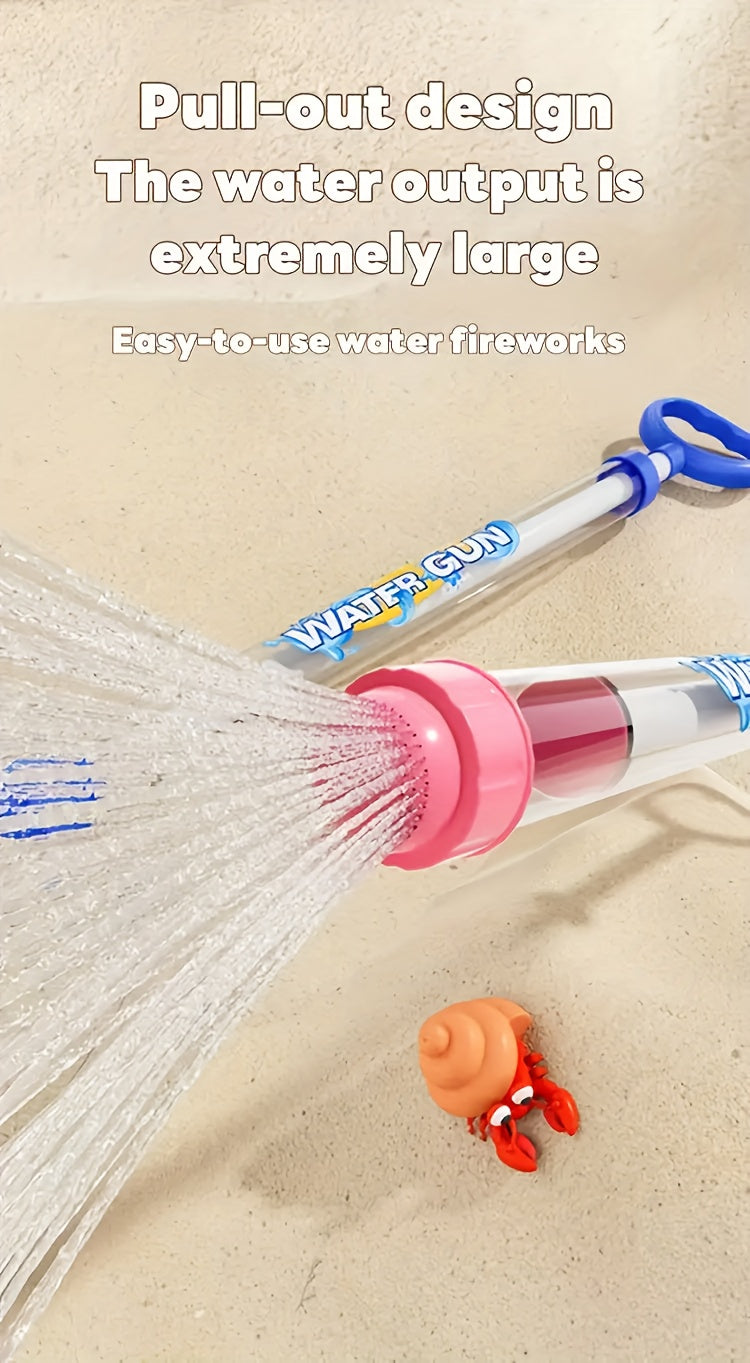 Kids Water Gun Toys Set of 3 Firework Squirt Guns for Pool Beach Outdoor Summer Party Fun Boys Girls Gift