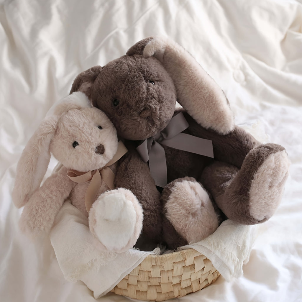 Bunny Stuffed Animal Soft Rabbit Plush Toy Cute Easter Basket Gift for Baby Girls Women Kids Birthday Holiday