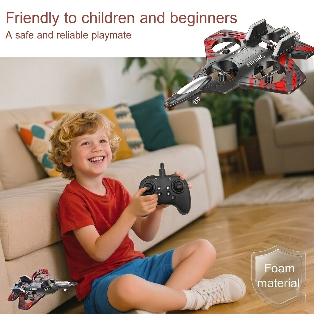RC Drone for Beginners Rechargeable Battery Altitude Control Quadcopter Indoor Outdoor Remote Control Flying Toy Christmas Halloween Thanksgiving Gift
