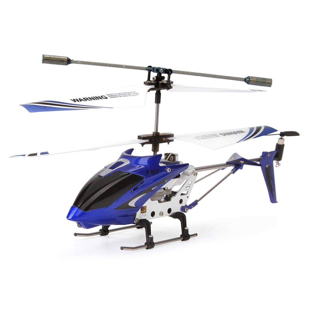 Syma S107G RC Helicopter 3.5 Channel Infrared with Gyro - Indoor Remote Control Mini Helicopter, USB Charger & Spare Blade Included, Ages 14+, Red