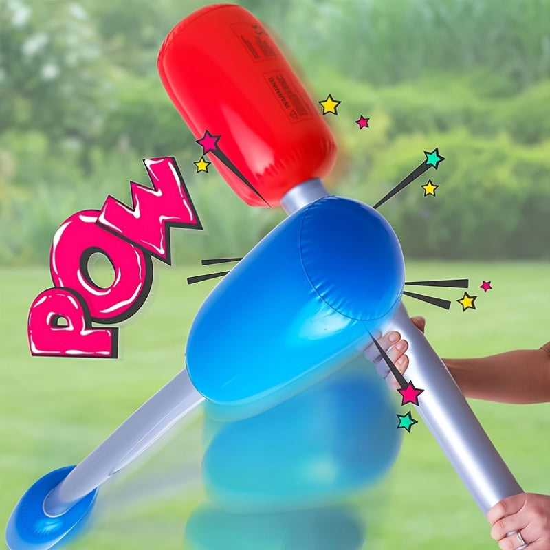 Inflatable Boxing Stick Set PVC Jousting Boppers with Cushion Pads for Adults Teens Party Team Building Bar Outdoor Fun Ages 14+ Birthday Christmas Gift