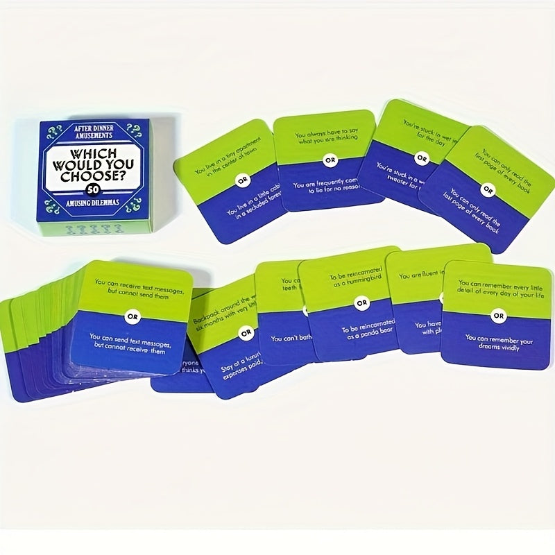 How Well Do You Know Me Card Game 50 Conversation Starter Questions for Family Friends Couples Teens Adults Camping Travel Holiday Game Night Gift