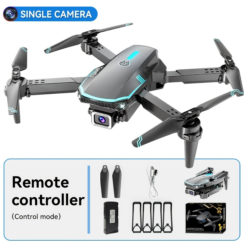 FPV RC Drone with Camera Headless Mode Altitude Hold One-Button Takeoff Landing 360 Flip 3-Speed Switching Storage Bag Photography Gift