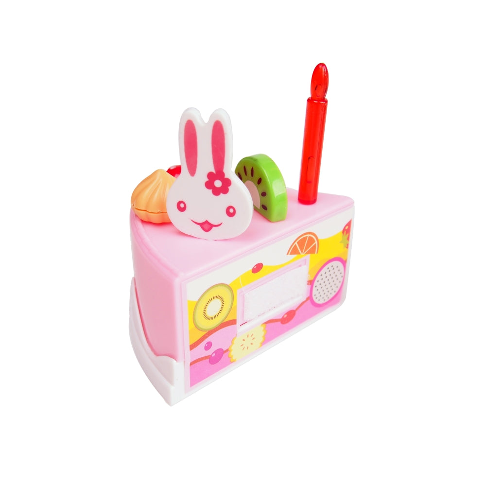 Birthday Cake Tea Party Play Food Toy Set Kids Pretend Play Cake Decorating Dessert Accessories 75-85pcs Girls Ages 3+