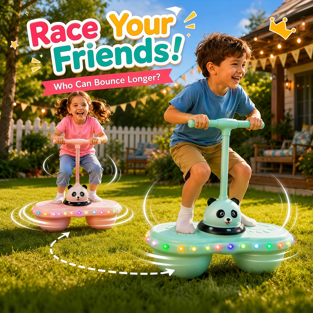 Rainbow LED Bouncing Ball Light Up Glow Ball Indoor Outdoor Balance Coordination Active Play Toy for Kids Adults Boys Girls Birthday Christmas Gift