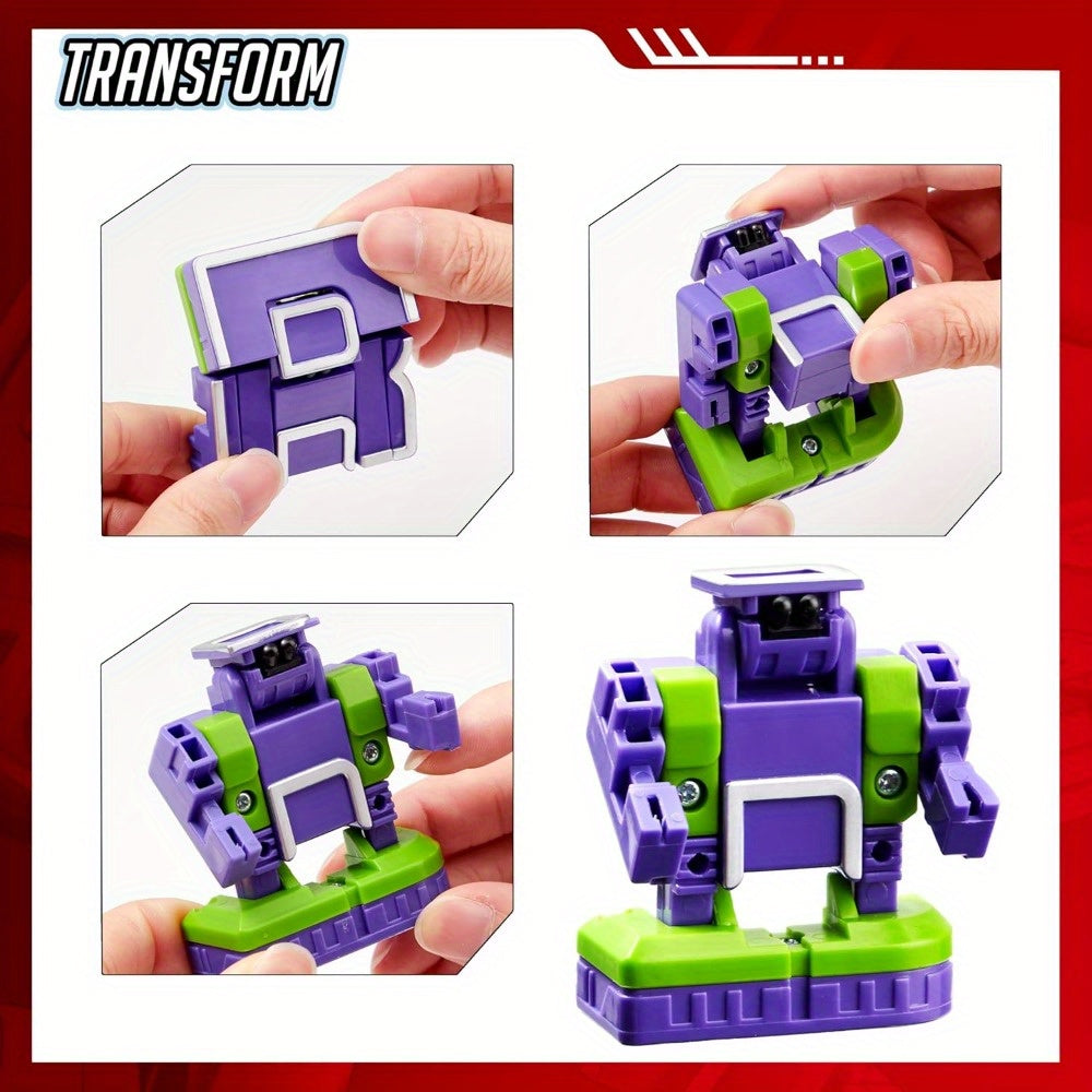 Alphabet Robot Toys for Kids – ABC Learning Alphabots Letter Transform STEM Educational Toy for Boys Girls Classroom Prizes Christmas Birthday Gift