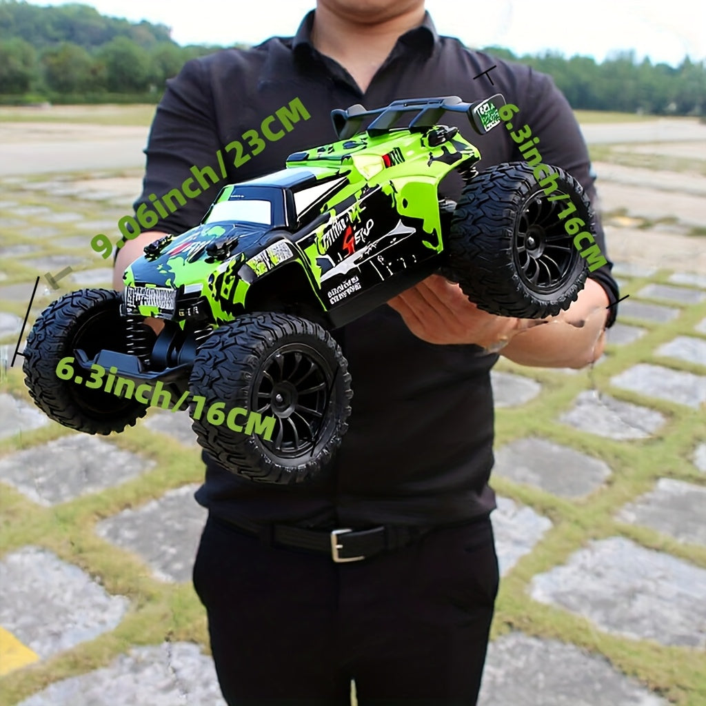 RC Off-Road Toy Car 2.4GHz Dual Drive Anti-Slip Tires All-Terrain ABS Remote Control Car Kids Boys Ages 3+ Birthday Easter Christmas Holiday Gift