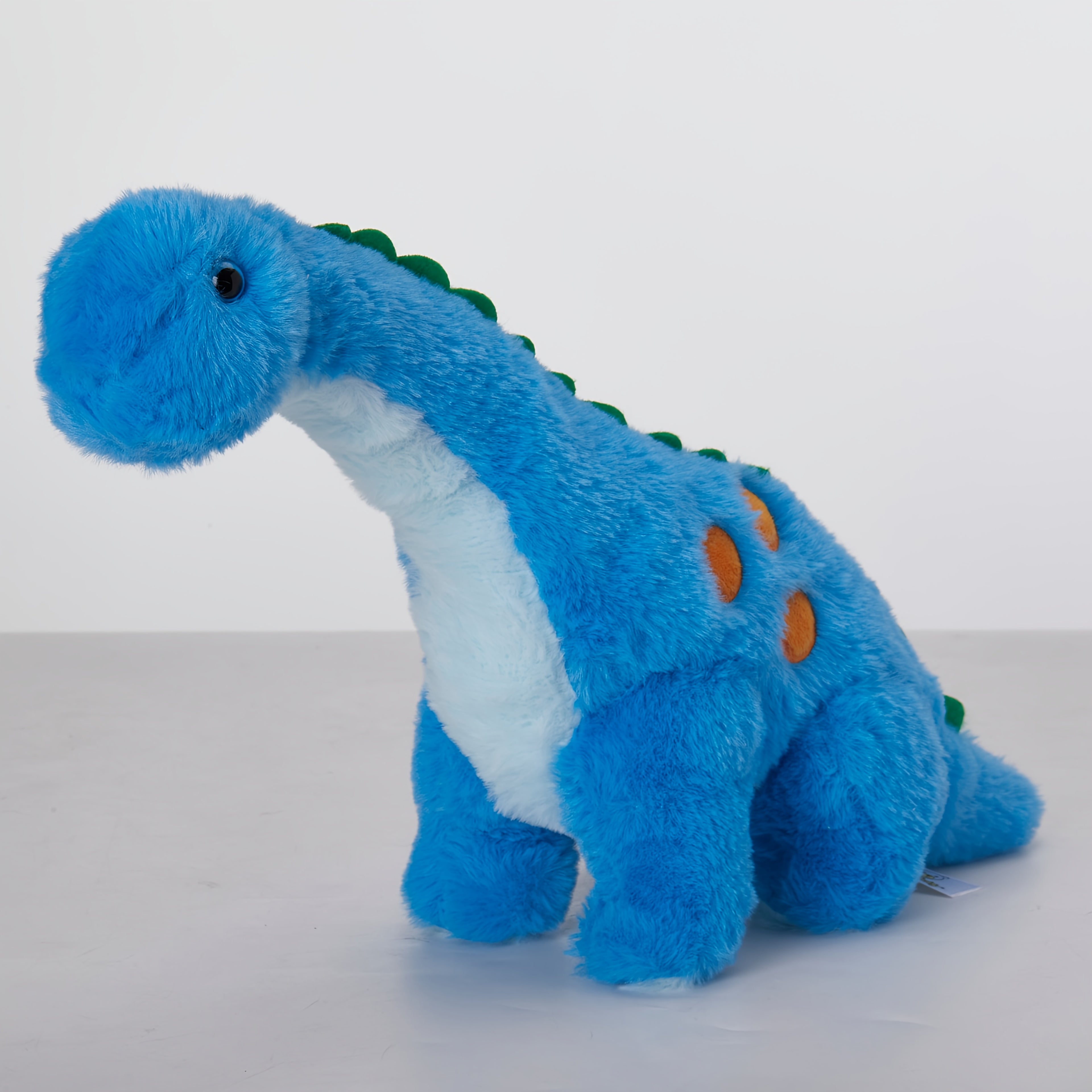 Musical Glowing Dinosaur Stuffed Animal Plush Toy 14 Inch with Light Up & Sound Effects - Soft Cute Dino Plushie Gift for Kids Boys Girls, Birthday Holiday Christmas Gift, Stress Relief Sensory Toy