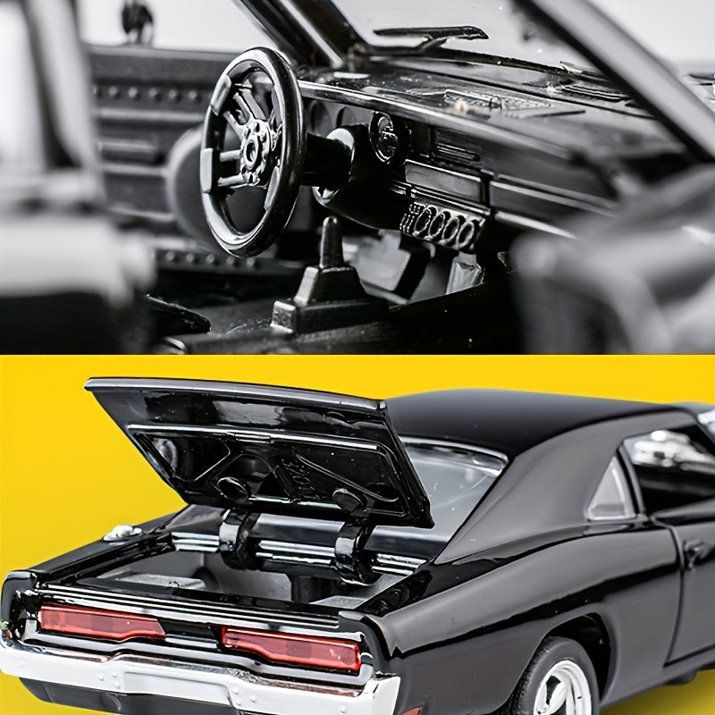 1:32 Scale Die-Cast Dodge Challenger Model Car – Zinc Alloy Static Replica Collectible Gift for Car Enthusiasts, Adults & Teens