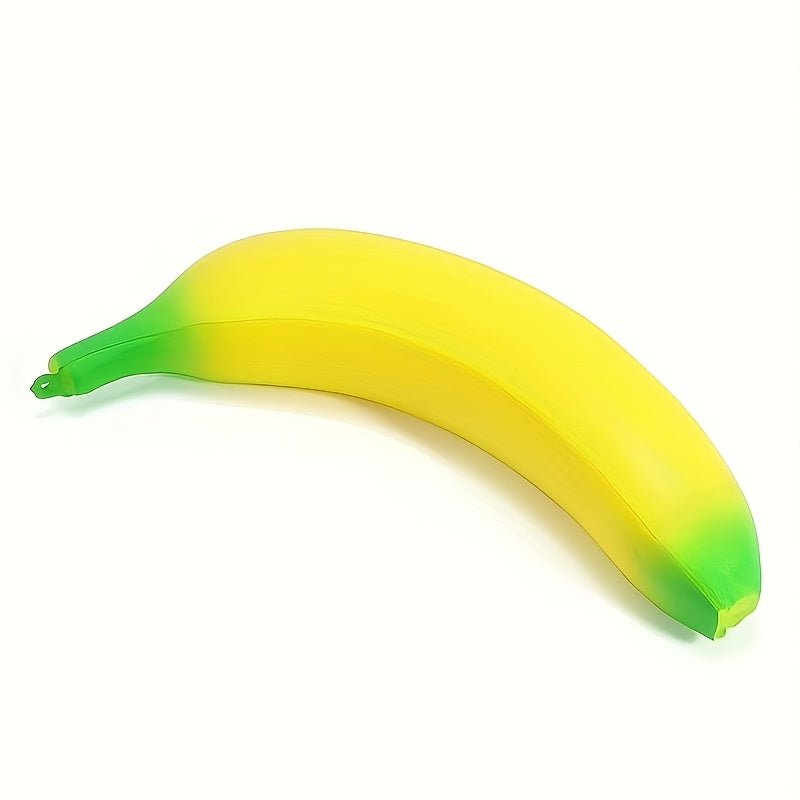 Squishy Food Slow Rising Stress Relief Toy Set 3/6pcs Butter Banana Strawberry PU Foam Sensory Squeeze Toys – Pretend Play Simulation Food for Kids Classroom Holiday Office Decoration Gift