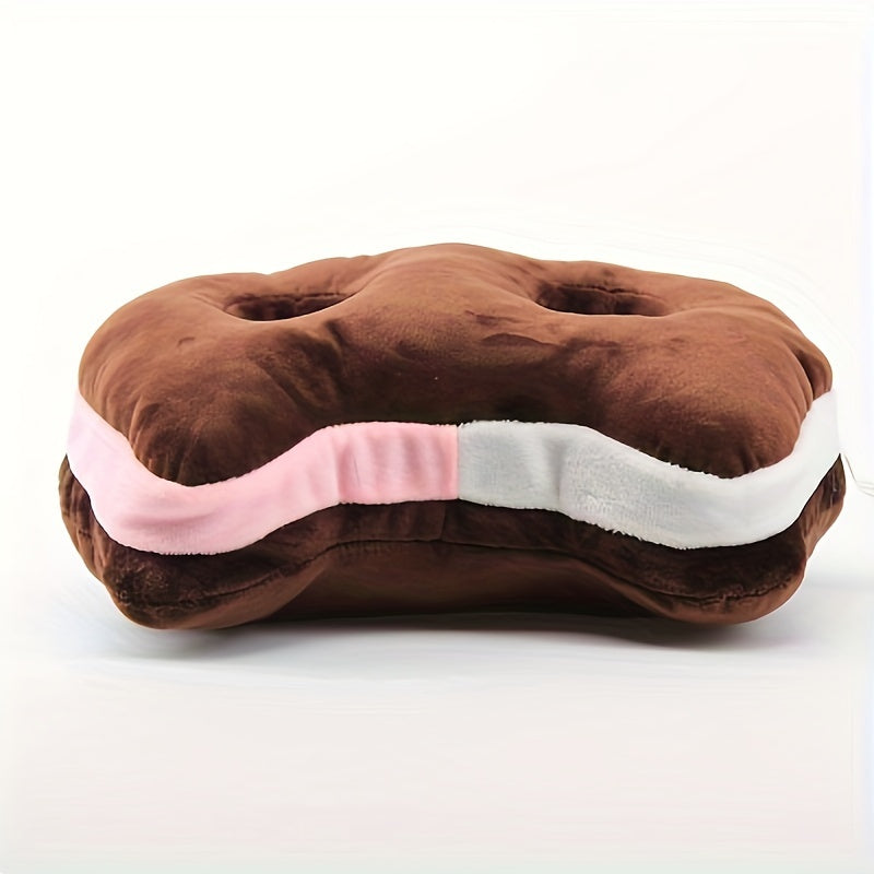 Cookie Brownie Kitten Plush 9 Inch – Cute Anime Cat Stuffed Animal Pillow, Soft Space Universe Kawaii Cat Plush Toy Gift for Kids Girls Room Decor