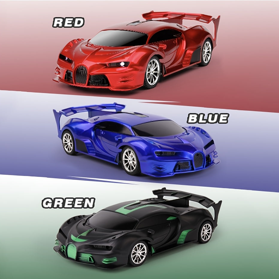 1:18 Scale High-Speed RC Car with Headlights for Boys & Girls – Remote Control Racing Vehicle Hobby Toy for Kids Birthday Christmas Gift