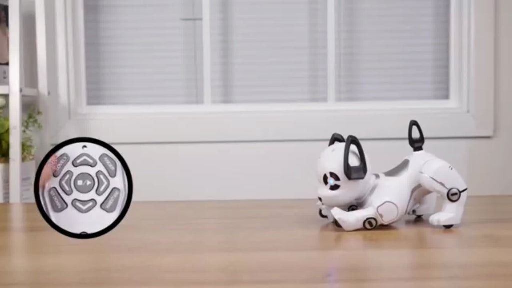 Robot Dog Toy for Kids, Interactive Electronic Pet with Sound & Stunts, AI Programmable Companion, Birthday Gift for Boys Girls Ages 5+