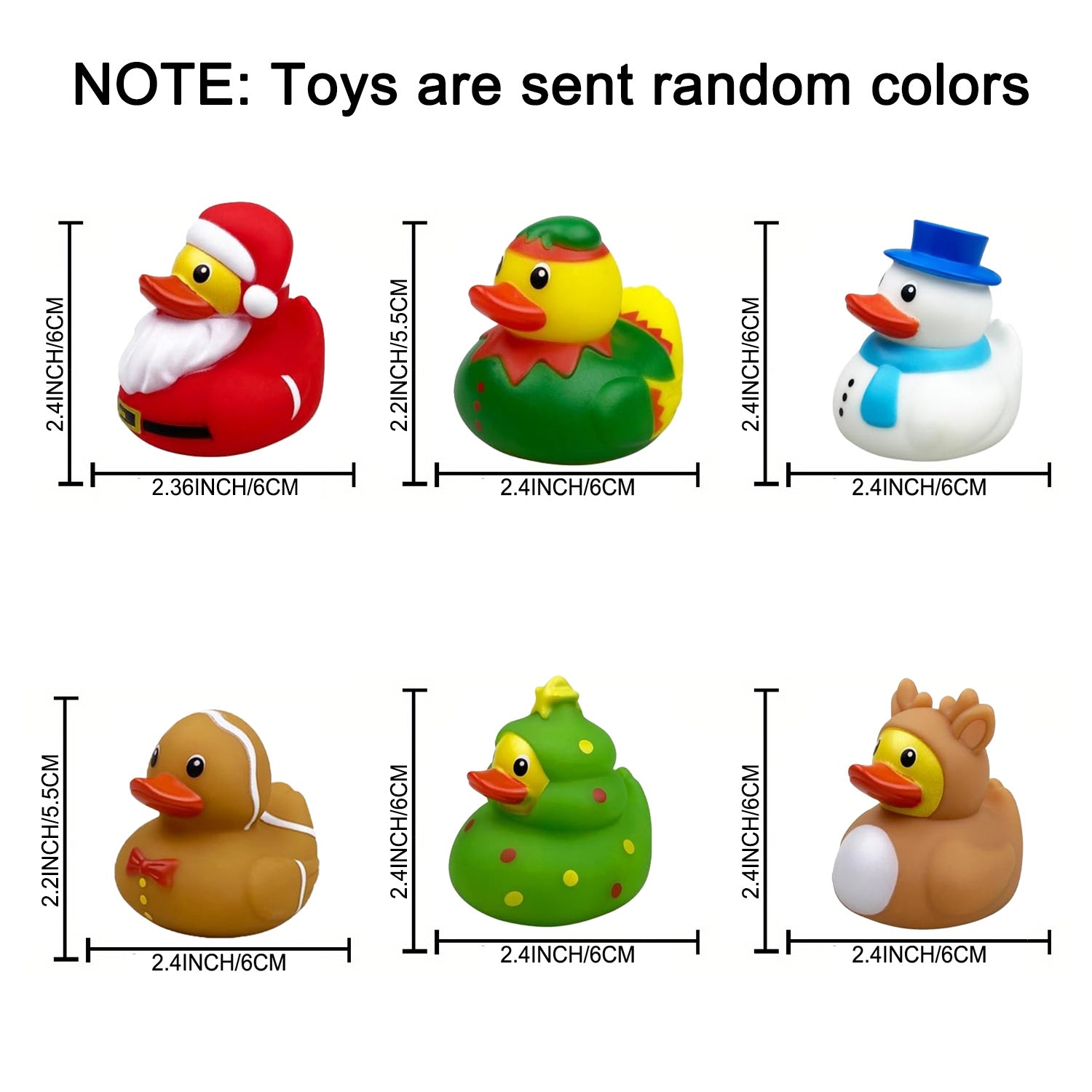 Light Up Duck Bath Toys for Toddlers - Flashing LED Rubber Ducks for Baby Bath Time, Pool & Water Play, Fun Birthday Christmas Halloween Gift for Boys Girls Ages 1-5, Random Colors, 4-Pack
