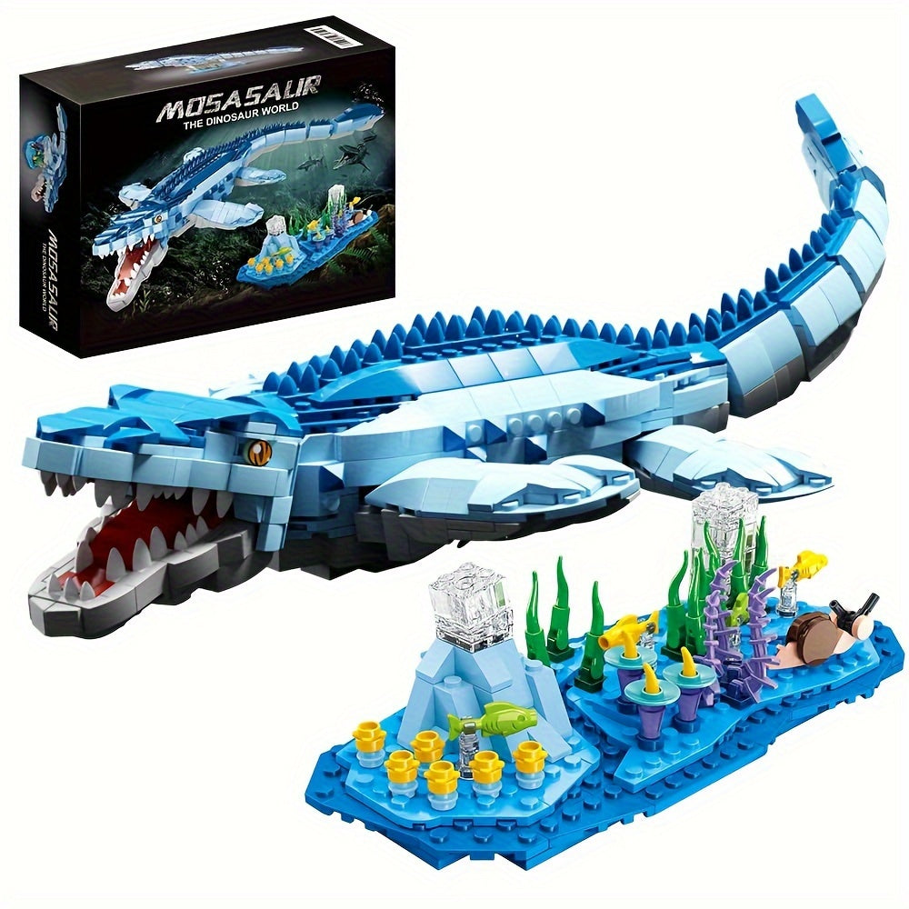 Dinosaur Building Blocks STEM Set 1158 Pieces Mesiondy – Large Dino Brick Construction Kit for Kids Ages 6+, Creative Educational Toy Boys Girls, Birthday Christmas Gift for Dinosaur Lovers