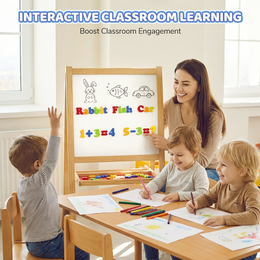 Magnetic Letters and Numbers for Fridge – 103pcs ABC 123 Educational Toy with Uppercase & Lowercase Letters and Numbers 0-9 for Spelling, Counting & Preschool Learning