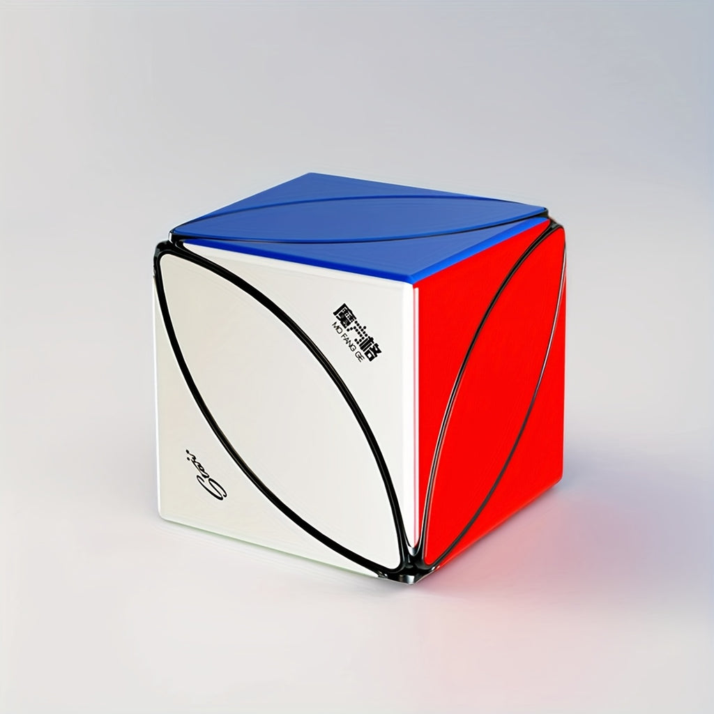 Speed Magic Cube Qiyi Maple Leaf 3x3 Puzzle Cube Smooth Turning ABS Compact Beginner Cube Toy Gift for Kids Adults STEM Brain Teaser