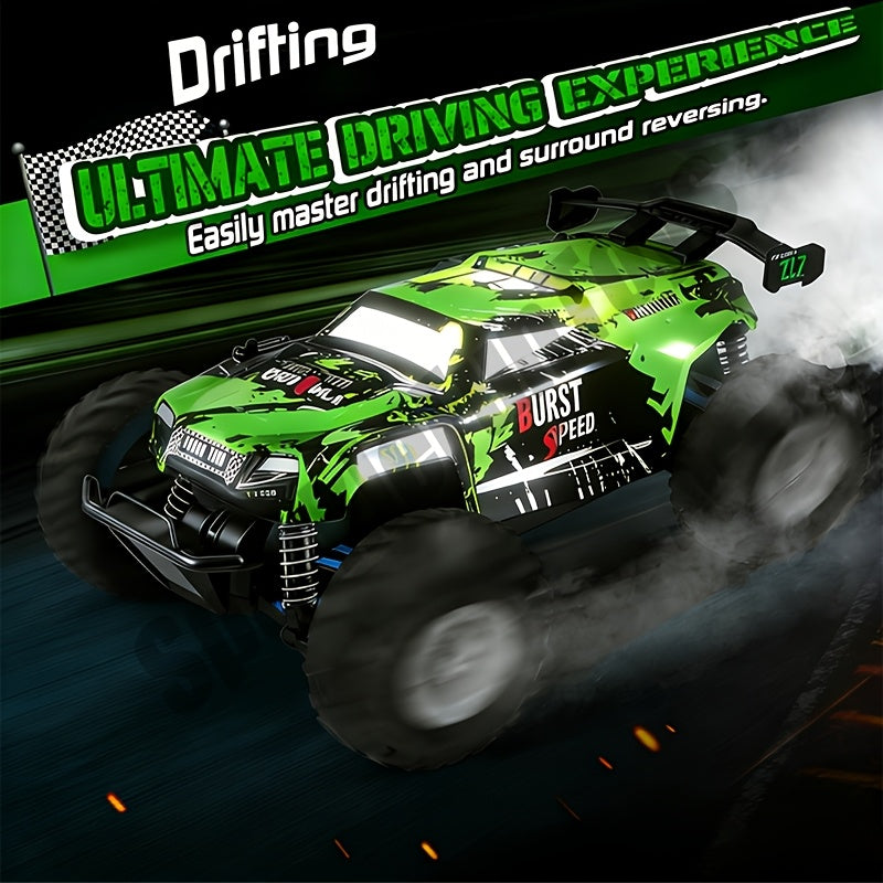 High-Speed 4WD Off-Road RC Truck 40KM/H+ Racing Class All-Terrain Remote Control Car with 2.4GHz Controller – Fast RC Vehicle Gift for Boys Kids Ages 3+