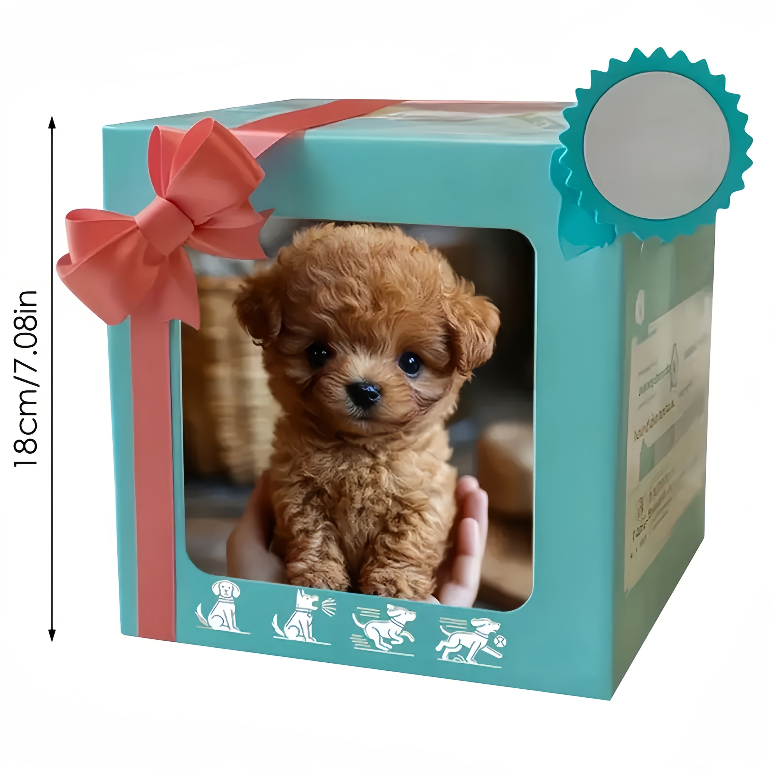 Interactive Electronic Puppy Robot Toy Realistic Simulation Dog Automatic Walking Barking Tail Wagging with Dog Bone – Kids Birthday Christmas Gift Boys Girls