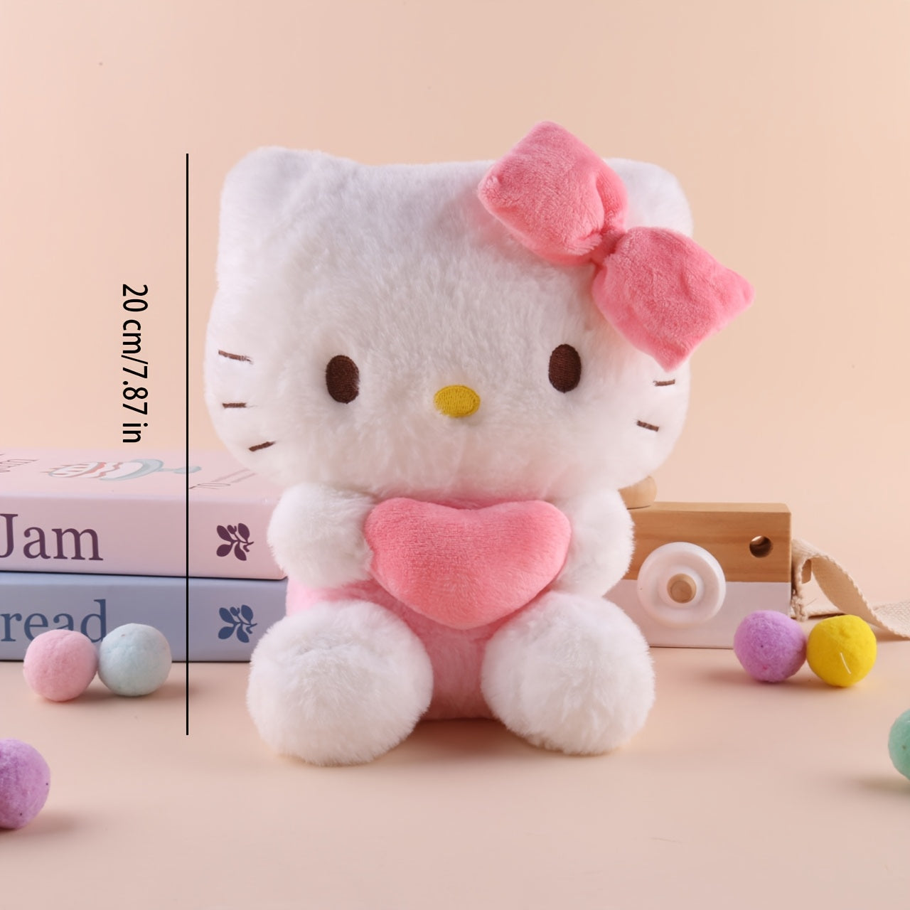 Sanrio Kawaii Plush Toy – Licensed Hello Kitty, Kuromi, My Melody & Cinnamoroll Stuffed Animal, Cute Soft Plush Doll, Birthday Gift, Holiday Surprise & Room Decor for Sanrio Fans