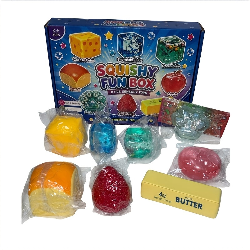 Surprise Candy Calendar Gift Box 8 Malt Candy Treats Cute Desktop Ornament Party Favor Holiday Decoration Graduation Birthday Gift Kids Teens Adults