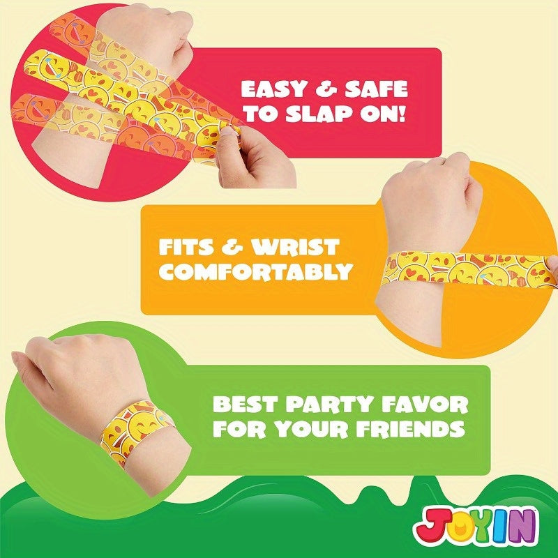 Slap Bracelets Party Favors 288 Pack 36 Designs Unicorn Mermaid Kids Bulk Goodie Bag Fillers Easter Halloween Valentine Classroom Prizes Birthday Party Gifts