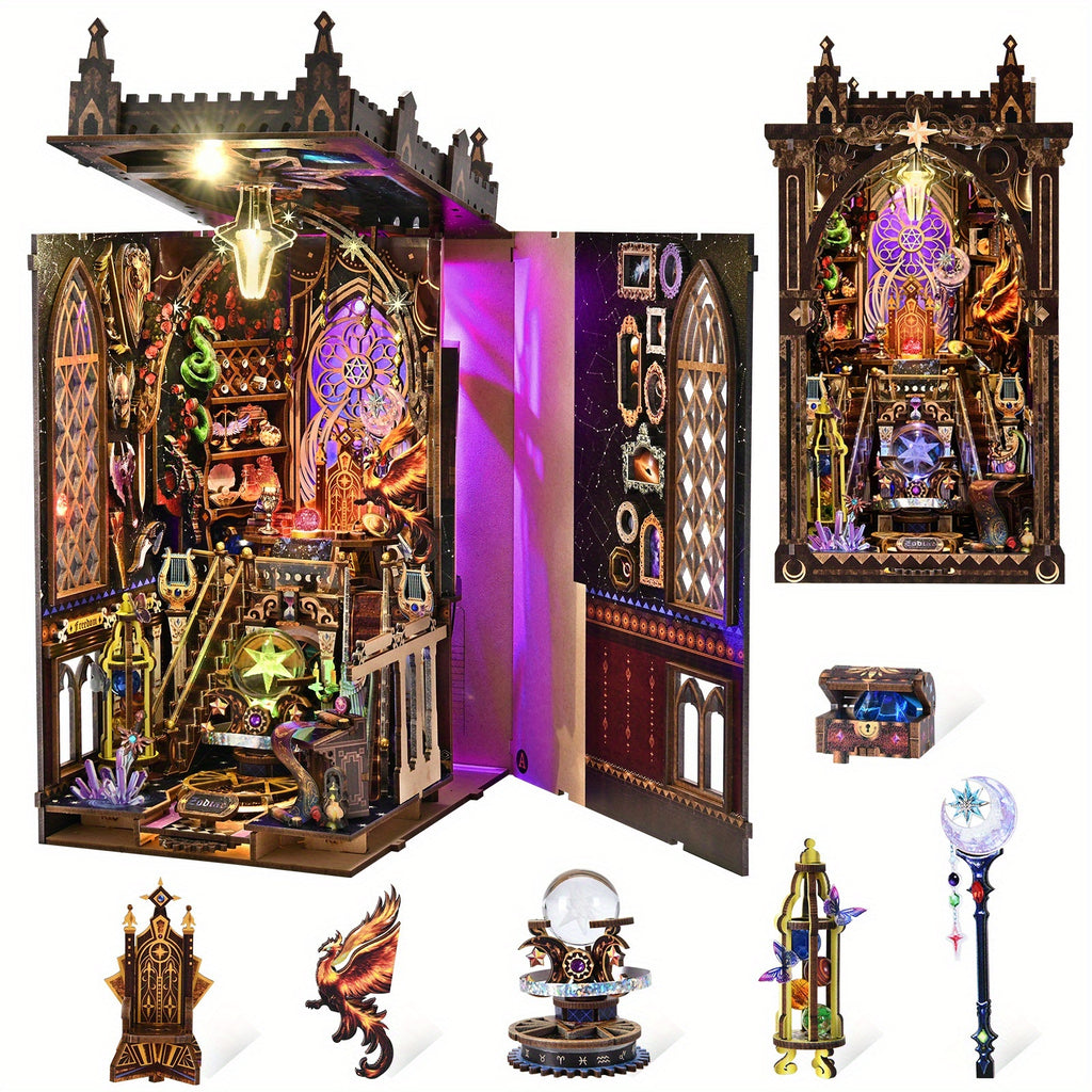 3D Zodiac Wooden Puzzle Kit – 12 Astrological Signs DIY Assembly Wood Model, Handmade Astrology Desk Decor, Christmas Valentine Birthday Gift for Adults Teens, Home Office Display