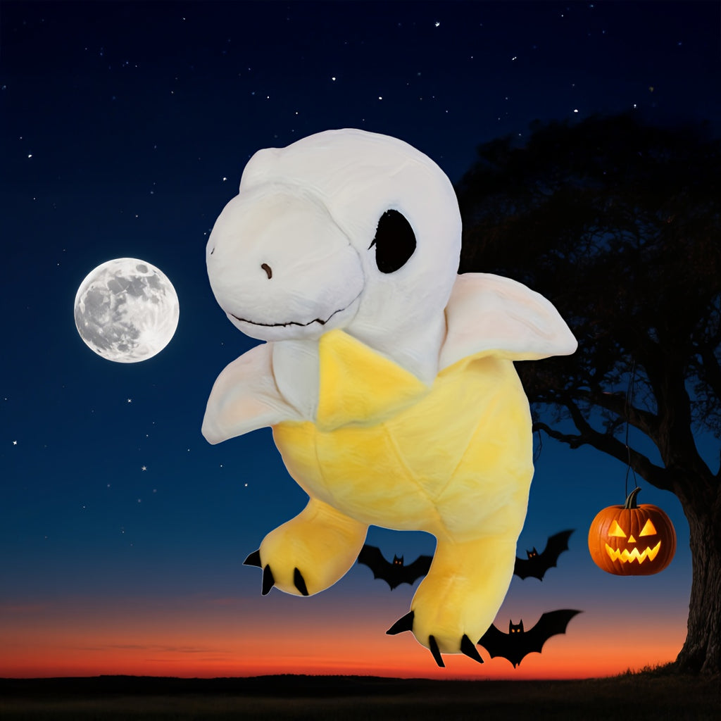 Banana Dinosaur Plush Toy 9.5 Inch – Kawaii Cartoon T-Rex in Banana Peel, Cute Fruit Soft Plushie Pillow Doll, Room Decor, Halloween Birthday Gift for Kids Friends, Dinosaur Lovers