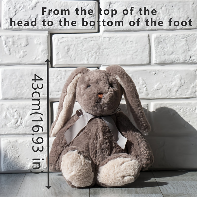 Bunny Stuffed Animal Soft Rabbit Plush Toy Cute Easter Basket Gift for Baby Girls Women Kids Birthday Holiday