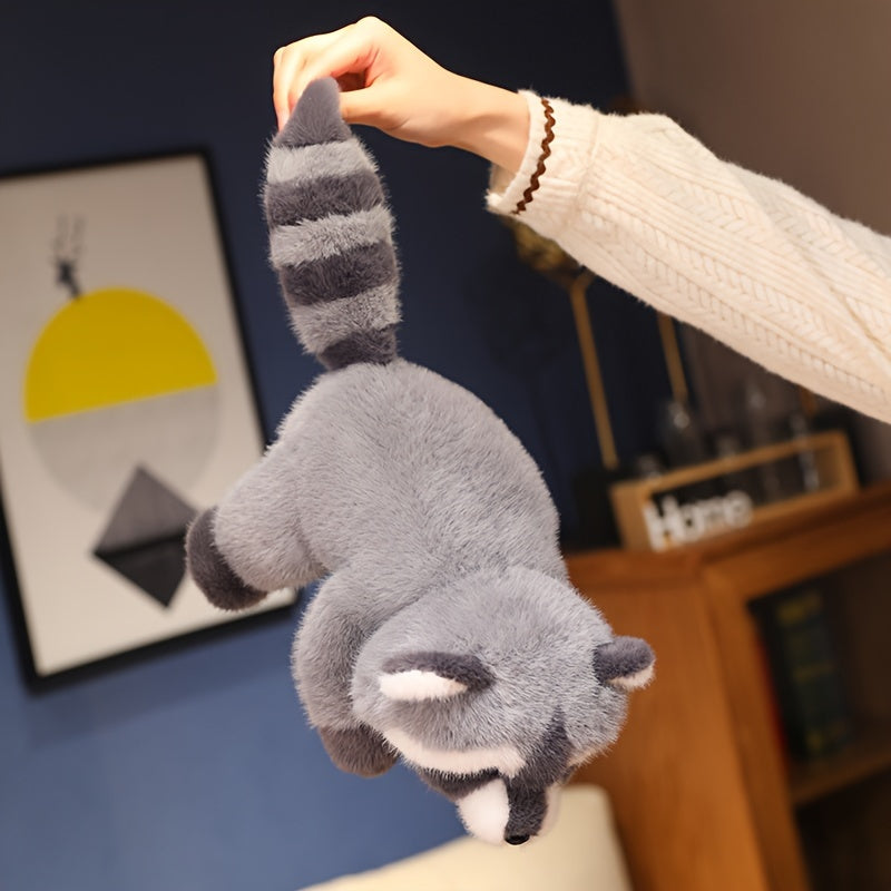 12 Inch Plush Stuffed Animal Set Raccoon Fox Panda Soft Cute Plush Toy Doll Gift for Kids Boys Girls Birthday Christmas Holiday