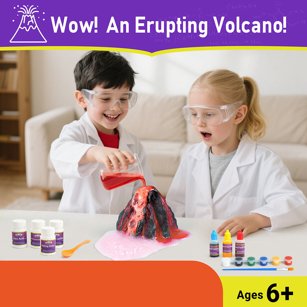 Science Kit for Kids 155 Experiments STEM Educational Toys Boys Girls Ages 6 7 8 9 10 11 12 Chemistry Lab Birthday Christmas Gift