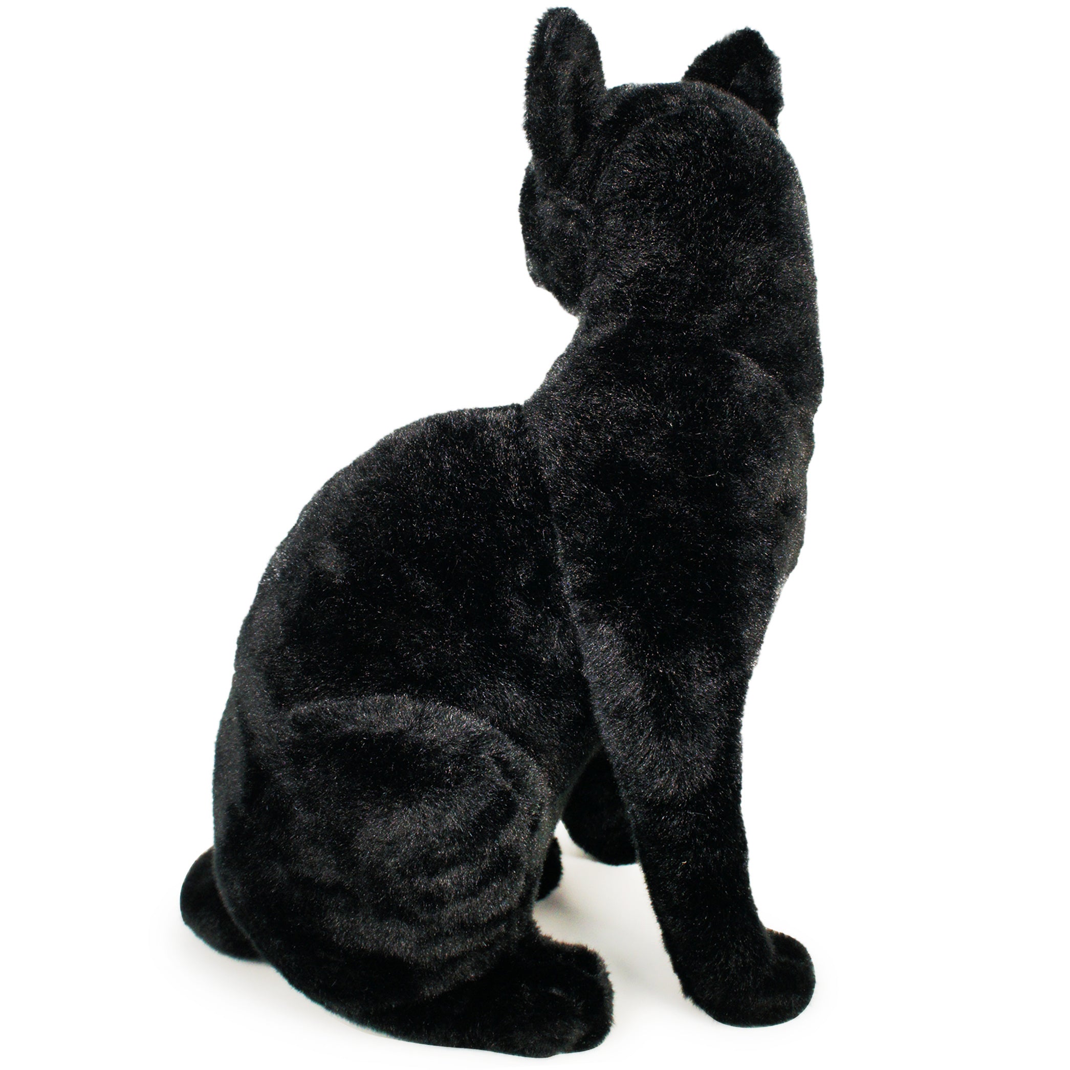 Black Cat Stuffed Animal Plush 13 Inch – Boone the Soft Cuddly Plush Cat Toy, Kids Gift for Cat Lovers, Ages 3+, TigerHart Toys