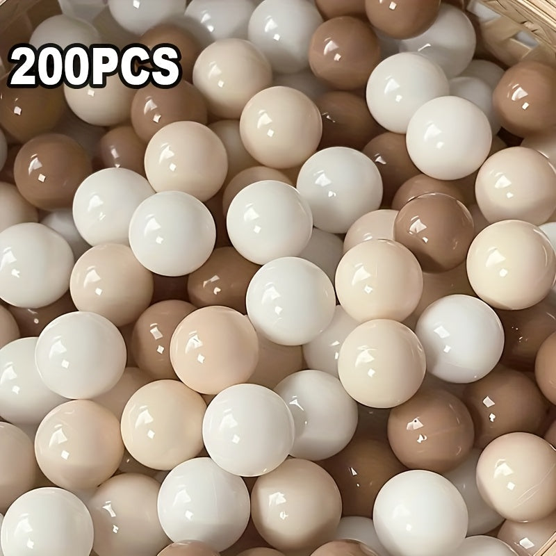 Ocean Balls for Infants Toddlers 100 200 Pack - Non-Toxic PE Colorful Ball Pit Balls for Baby Sensory Play, Hand-Foot Coordination Color Learning, Safe Play Balls for Ball Pit Pool, Baby Gift