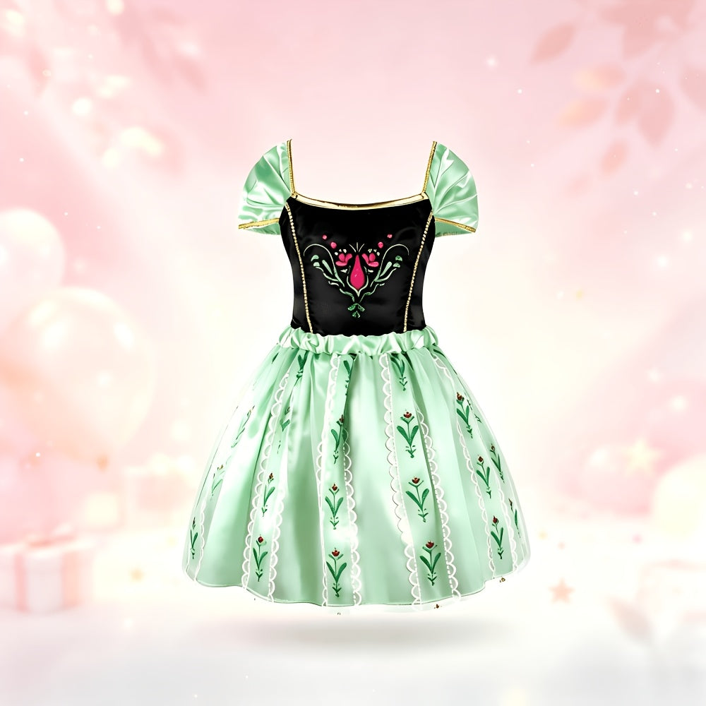 Princess Dress Up Clothes for Girls 18-Piece Role Play Costume Gift Set, Princess Dress Up Toys, Birthday Christmas Party Gift for Girls Ages 3-6