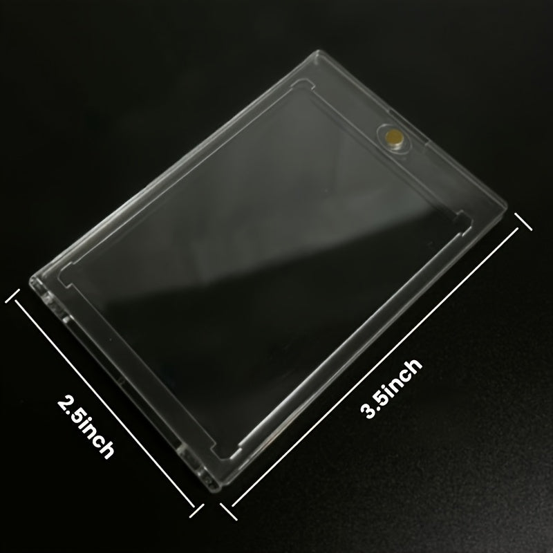 35pt Magnetic One-Touch Card Holders Hard Case for Pokemon Sports Baseball TCG Trading Cards Bulk Pack 5 30 60pcs Collector Gift Christmas Birthday
