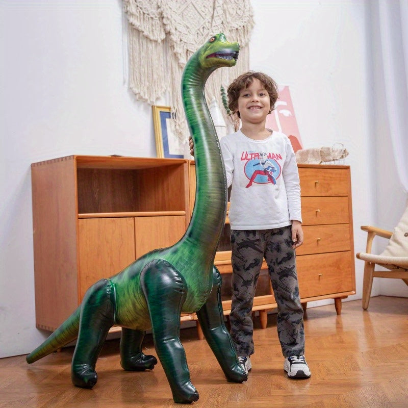 Giant Inflatable Brachiosaurus Dinosaur Toy 51 Inch – Freestanding Blow Up Dinosaur for Party Decorations & Photo Prop – Birthday & Christmas Gift for Kids & Adults – Lifelike Dino Decor