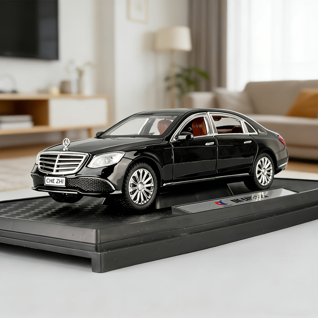 Die-Cast Mercedes-Benz E300 Model Car 1:24 Scale – Zinc Alloy Collectible with Openable Doors, Detailed Interior, Desktop Decor Gift for Car Enthusiasts