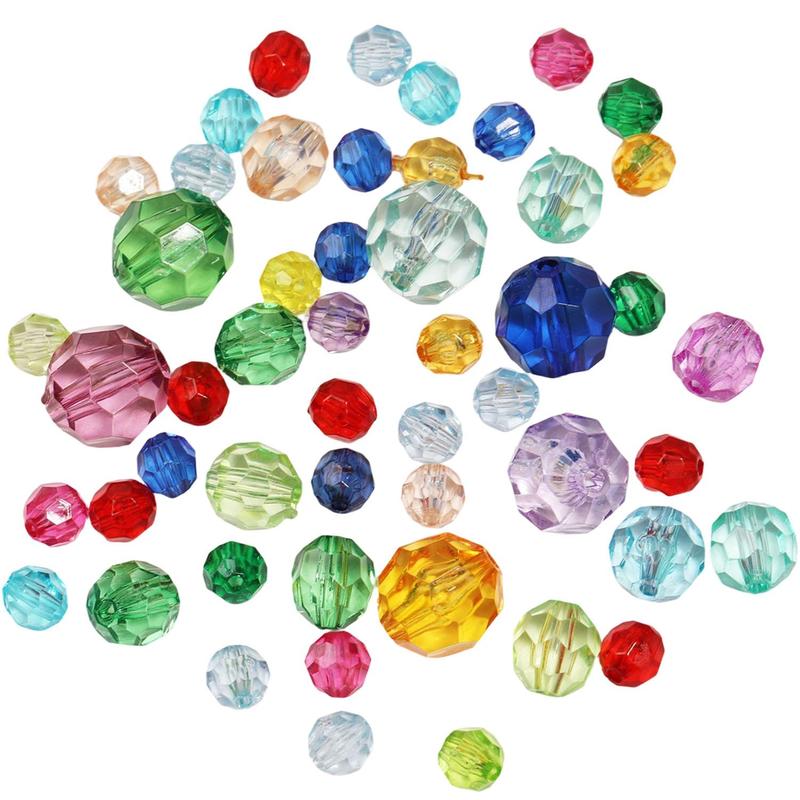 Acrylic Spacer Beads for Jewelry Making, B118 Wavy Rings and Decorative Beading Supplies for DIY Bracelets, Necklaces and Handmade Accessory Gifts