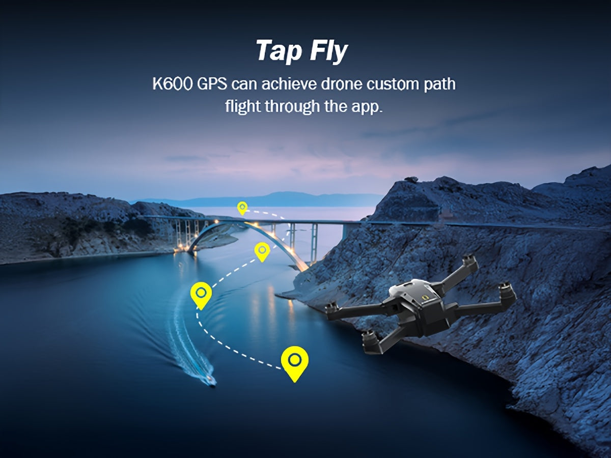 GPS Drone with Camera for Adults, 4.5" LCD RC Screen, Brushless Motor, Follow Me, Auto Return, Gesture Control, Altitude Hold, 3 Speeds, Under 250G – Supports 32G SD Card