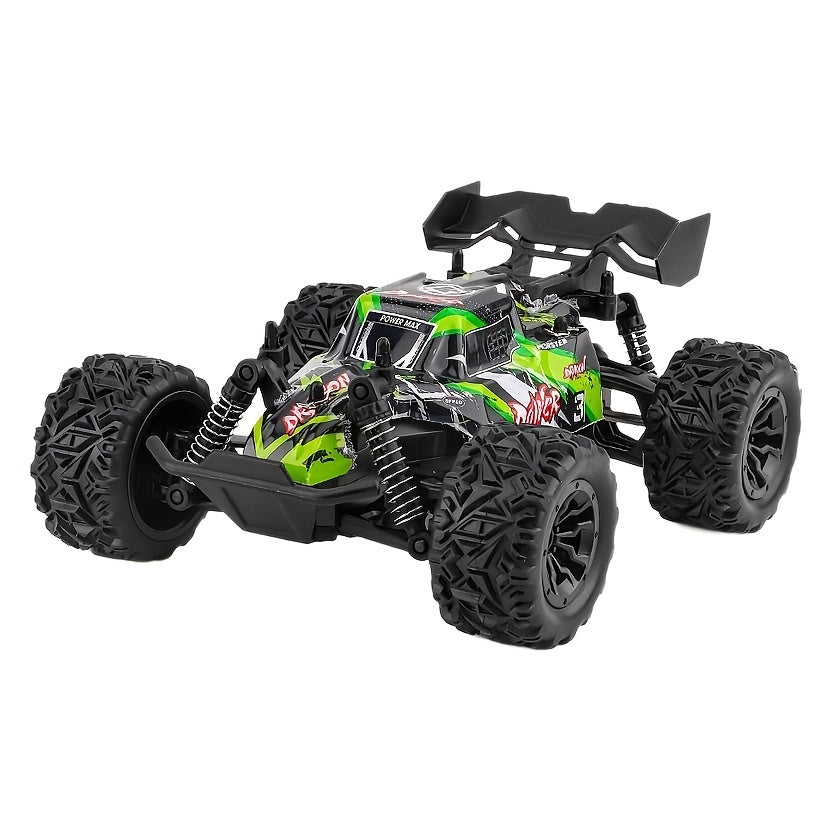LED RC Off-Road Car for Kids - American Style Remote Control Car with Lights, Outdoor Off-Road Racing Toy for Boys, Birthday & Christmas Gift